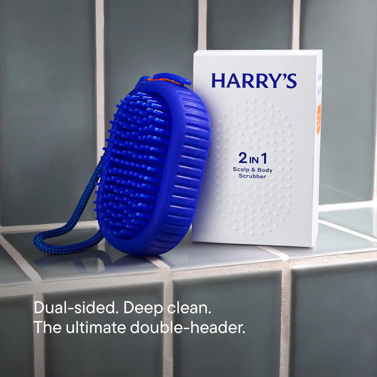 Harryâs 2 In 1 Scalp & Body Scrubber